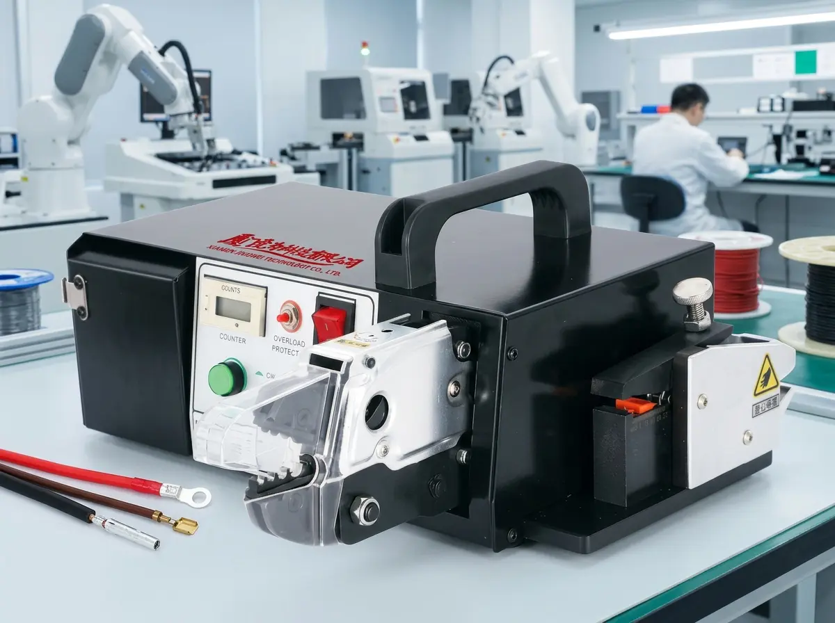 Multifunksjonell elektrisk terminalkrympemaskin 0,25-10mm² EM-6B2BC