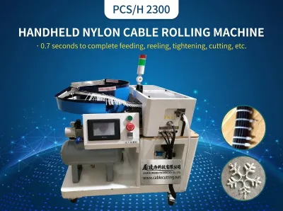 Automatisk håndholdt nylon kabelrullemaskin WPM-2503