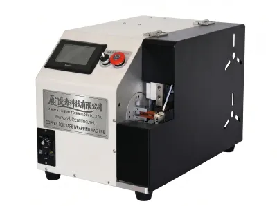 Automatisk kobberfolietape-innpakningsmaskin for kabler WPM-TP