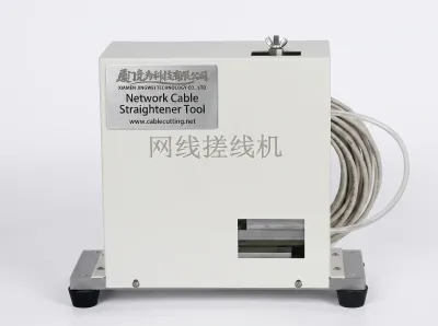 Pneumatisk Ethernet-kabelrettemaskin WPM-RJ45 - Halvautomatisk stålbørstemaskin