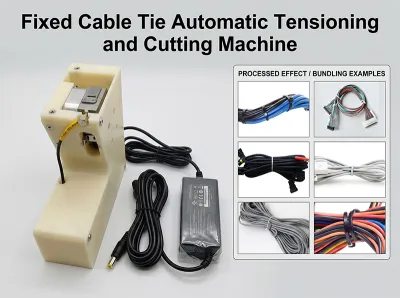 Fastkabelbinder automatisk stramme- og skjæremaskin (induktiv trigger) JW-SLQ Thumb