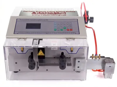 Automatisk flatkabelstripper for kutting og splitting WPM-09E+S