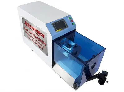 Halvautomatisk koaksialstrippemaskin for 5-35 mm kabler WPM-35120
