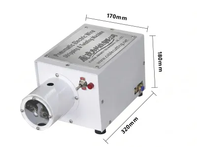 Halvautomatisk pneumatisk elektrisk trådstripper og -vridemaskin WPM-200
