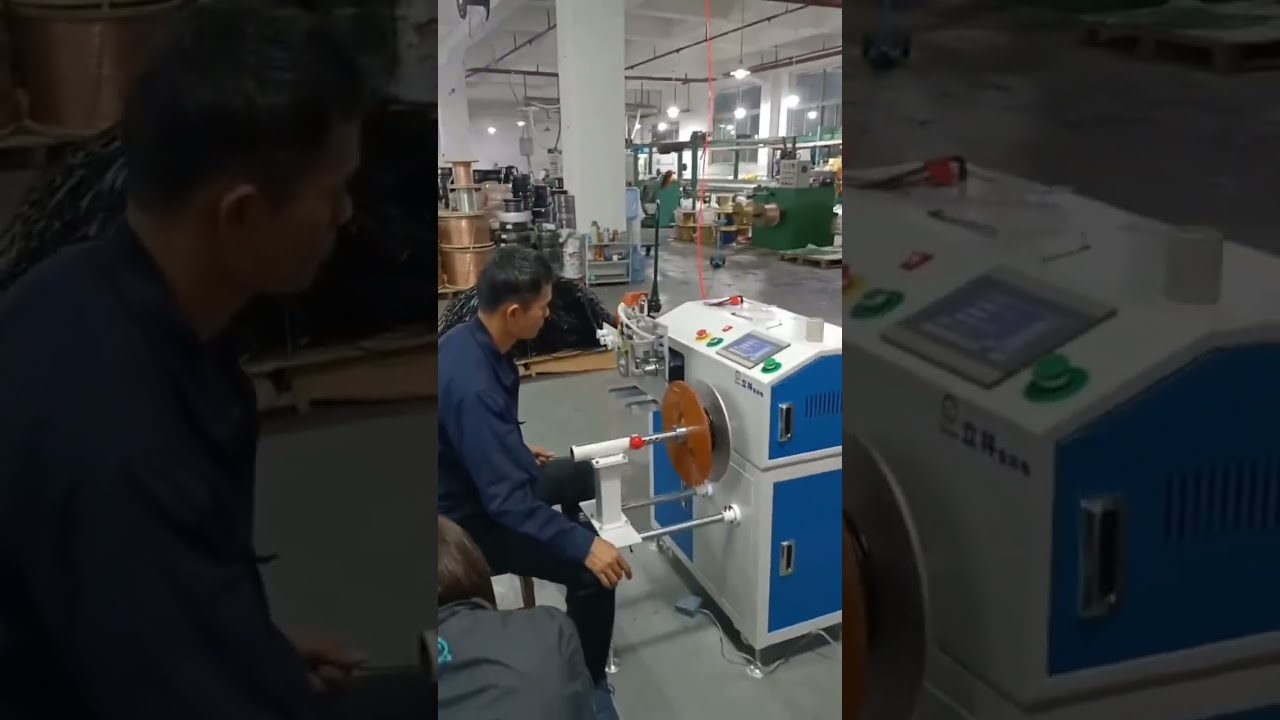 Automatic Wire Meter Counting, Sorting, Cutting and Coiling Machine