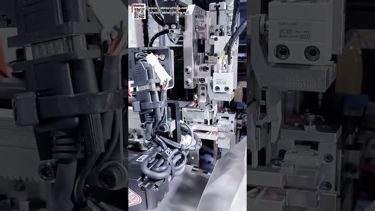 Fully Automatic Connector Housing Insertion Machine for Wire Harness Processing - Shorts