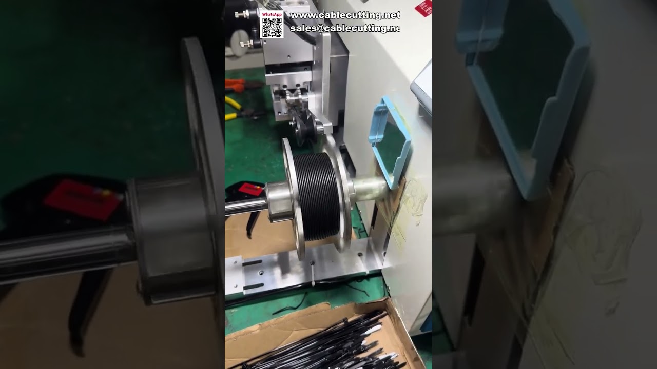 Automatic Spooling Machine for Air Pipes, Water Hoses and Wires - Shorts