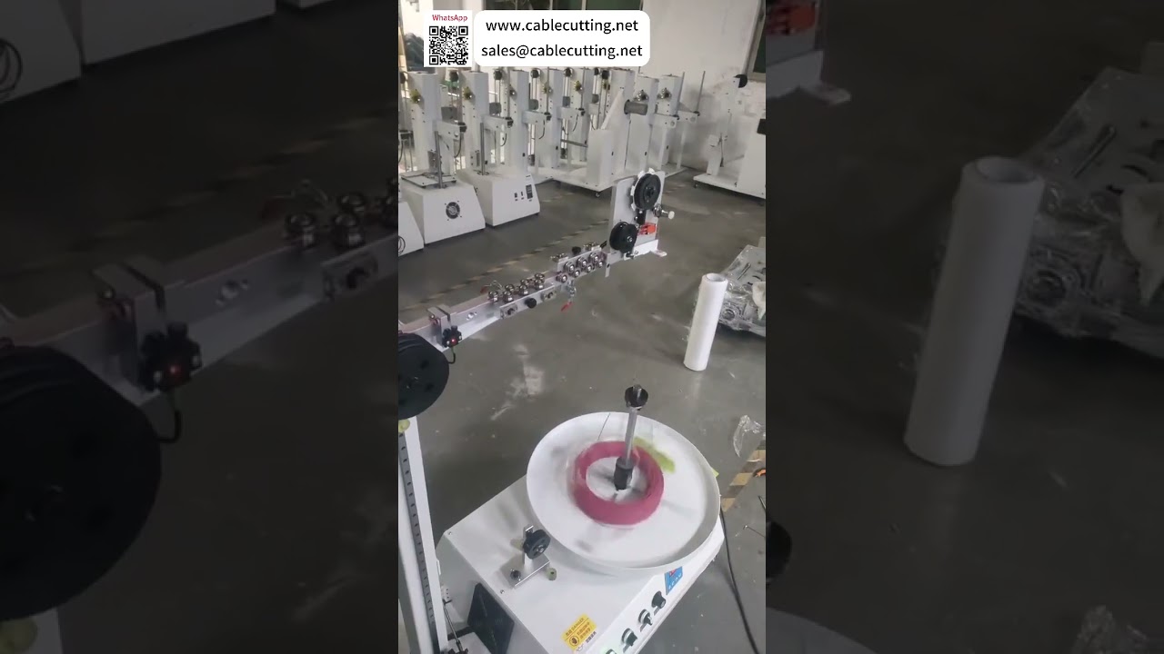 Automatisk variabel hastighet avviklingsmaskin for ultratynne løse ledninger – forhindrer knuter og blokkeringer