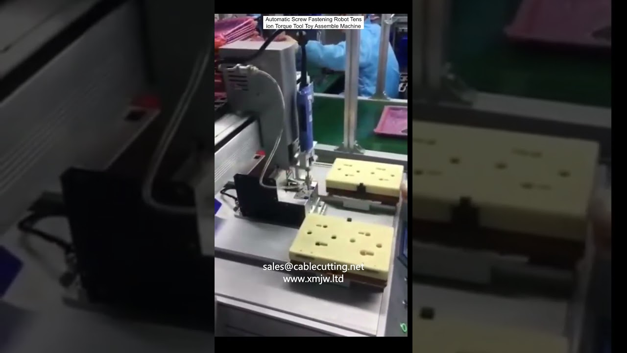Automatisk skrufestingsrobot med momentkontroll for presis montering