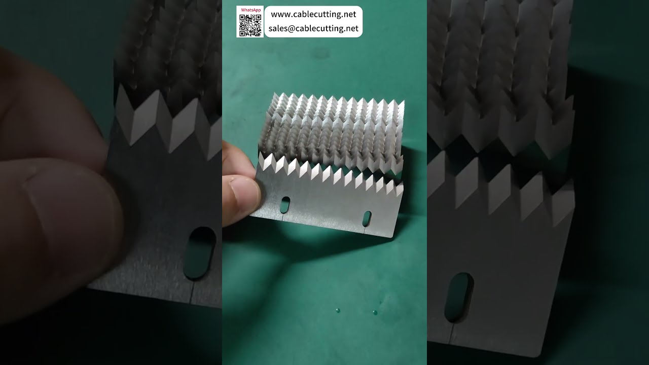 Custom Manufacturing Of Wire Stripping Blades and Cable Cutting Tools For Harness Processing - Shorts