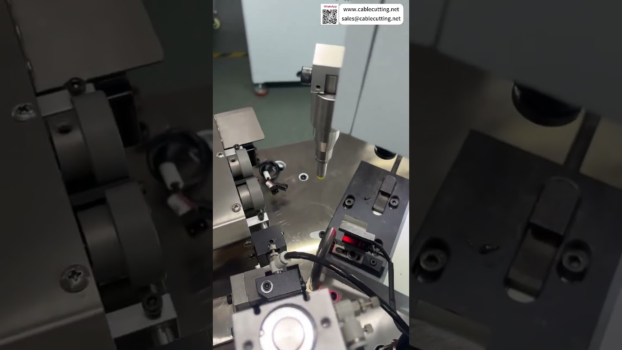 Fullautomatisk dobbelthodeterminalmaskin testing innstilling produksjonssystemutstyr