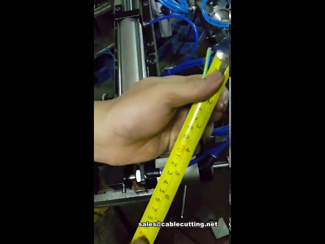 Pneumatic Wire Stripping and Peeling Machine for Industrial Automation