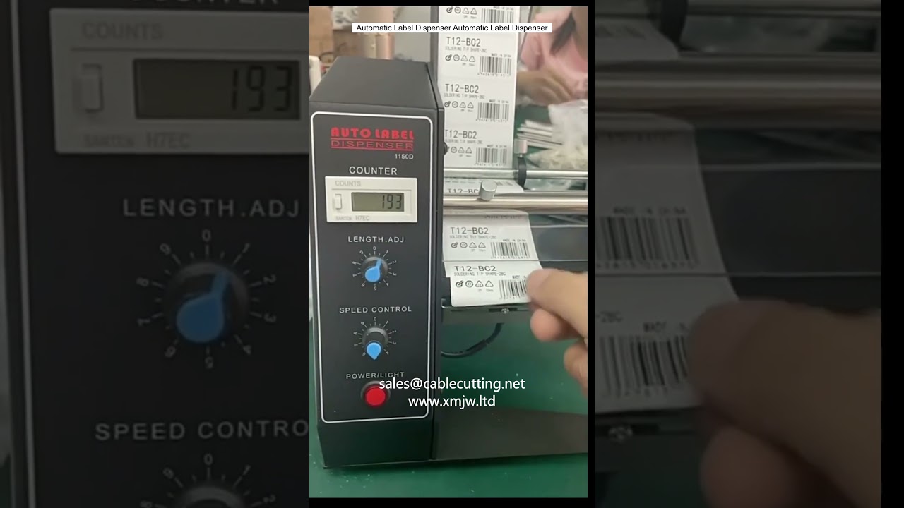 Automatisk etikettdispenser – Effektiv merking for industriell automasjon