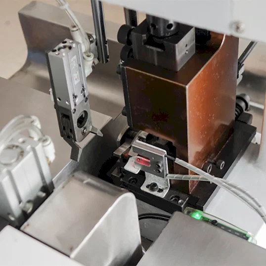 Auto Kabel Strip Crimp Twist Maskin Thumb